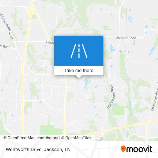 Mapa de Wentworth Drive
