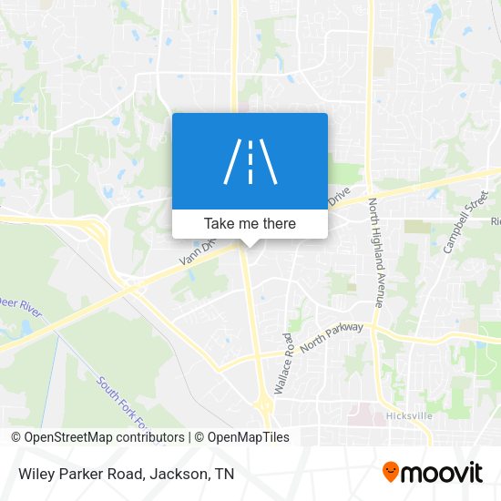 Mapa de Wiley Parker Road