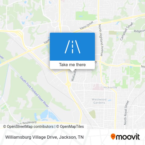 Williamsburg Village Drive map