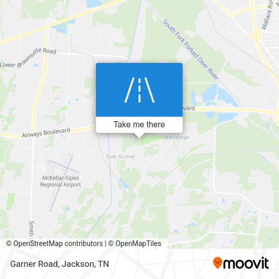 Mapa de Garner Road