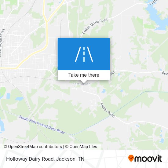 Holloway Dairy Road map