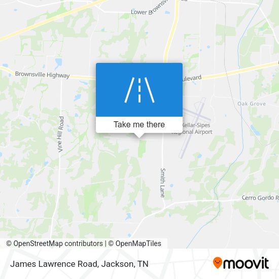 James Lawrence Road map