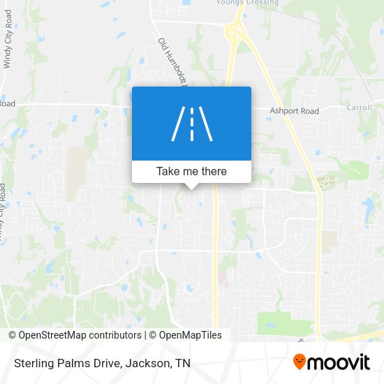 Sterling Palms Drive map