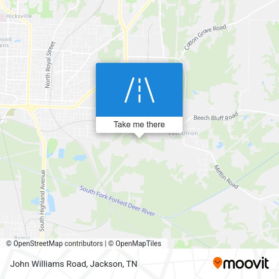John Williams Road map
