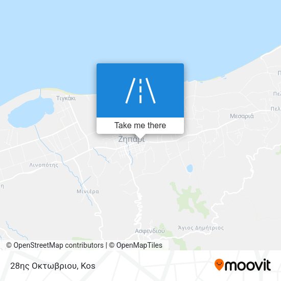 28ης Οκτωβριου map