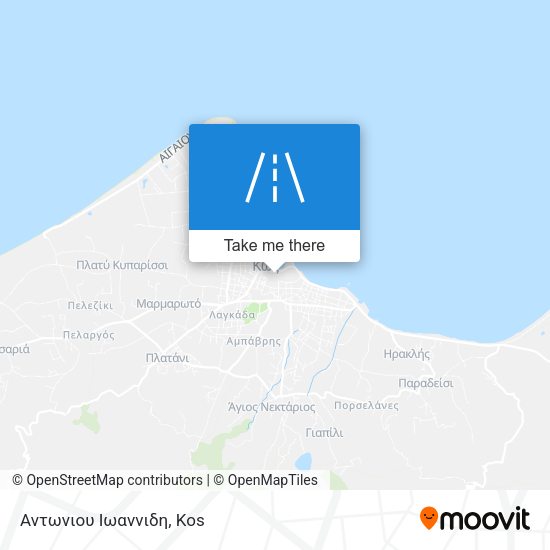 Αντωνιου Ιωαννιδη map