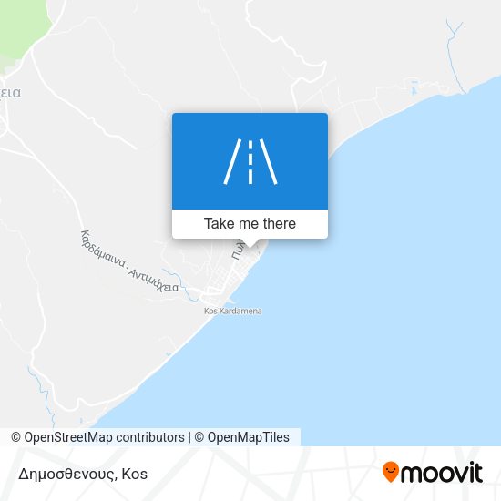 Δημοσθενους map
