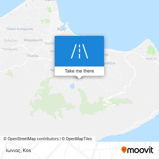Ιωνιας map