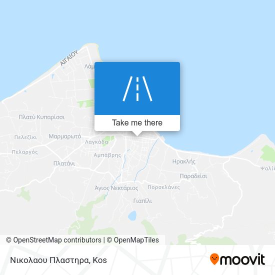 Νικολαου Πλαστηρα map