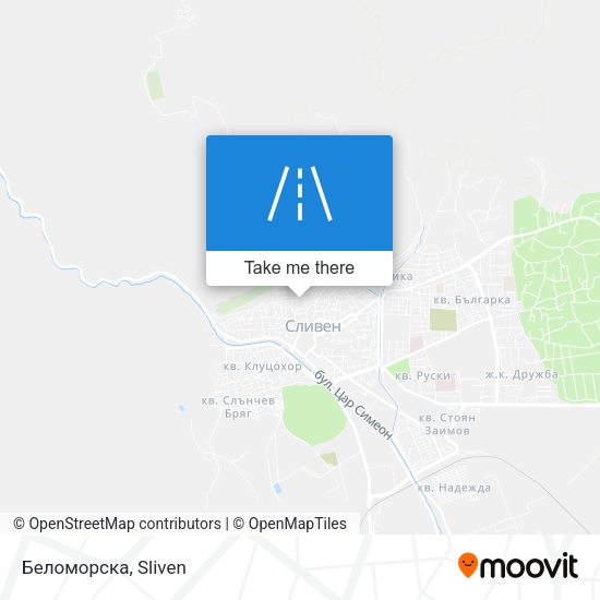 Беломорска map