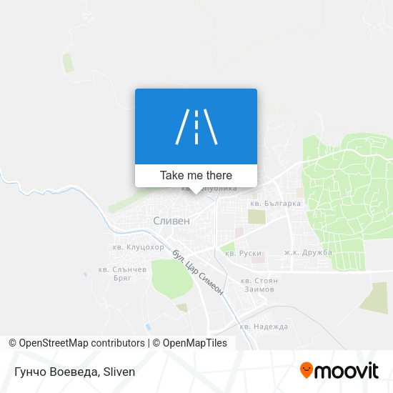 Гунчо Воеведа map