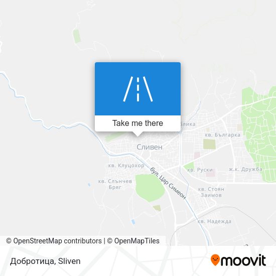 Добротица map