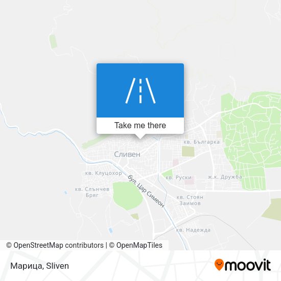 Марица map