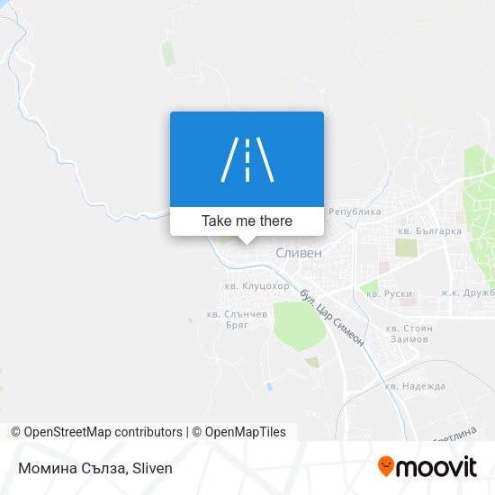Момина Сълза map
