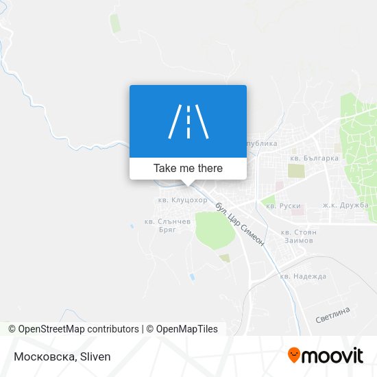 Московска map