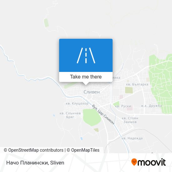 Начо Планински map