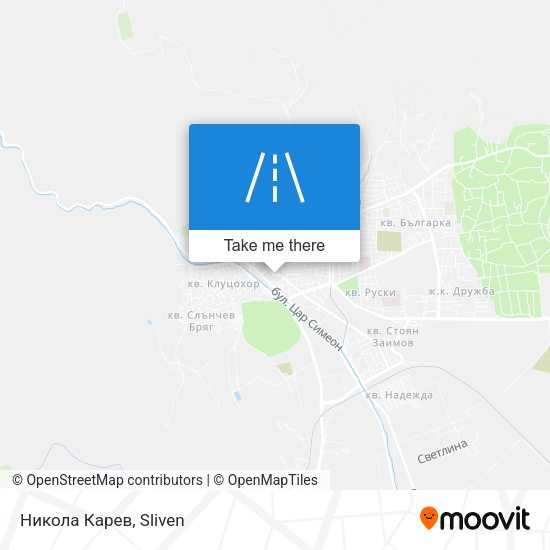 Карта Никола Карев