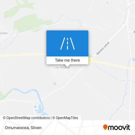 Опълченска map