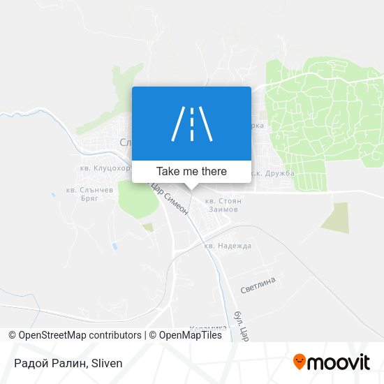 Радой Ралин map
