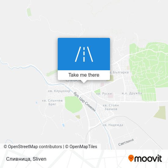 Сливница map