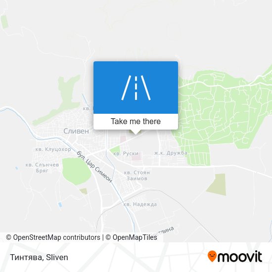 Тинтява map