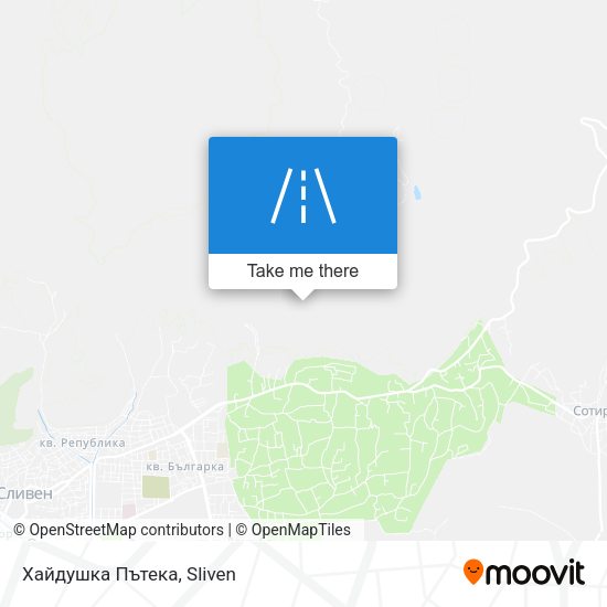 Хайдушка Пътека map
