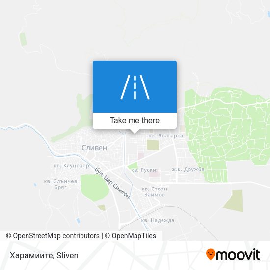 Харамиите map