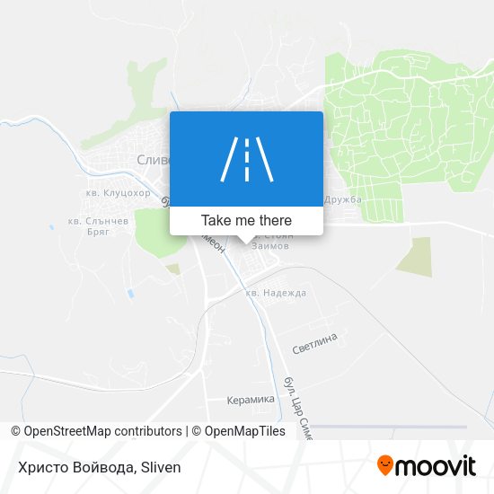 Христо Войвода map