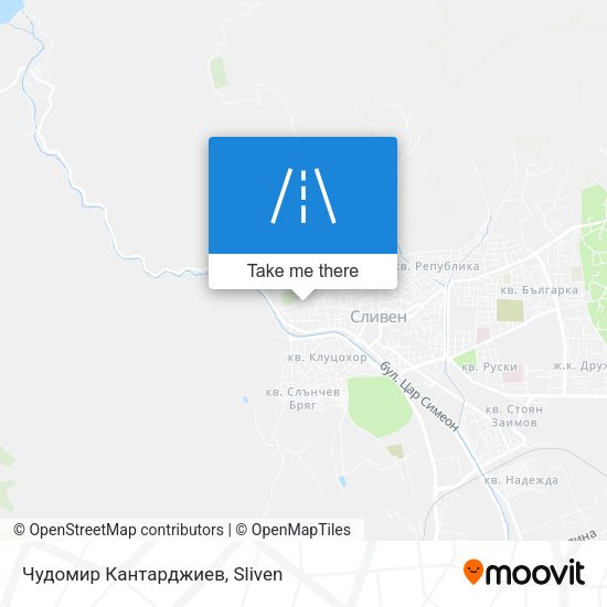 Карта Чудомир Кантарджиев