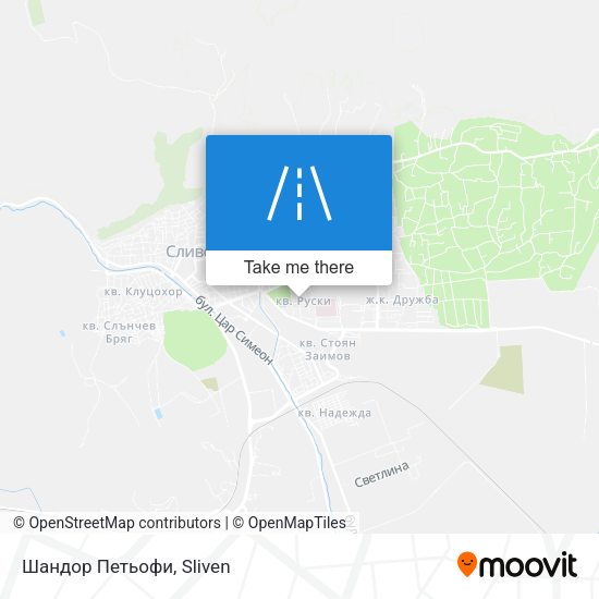 Шандор Петьофи map