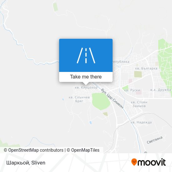 Шаркьой map