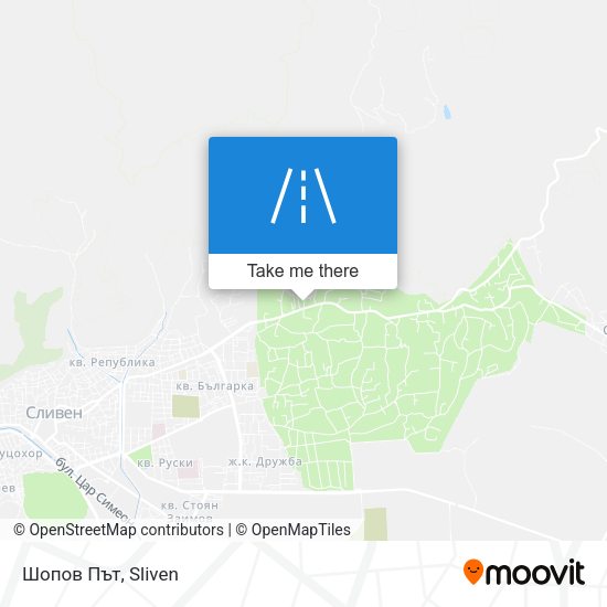 Шопов Път map