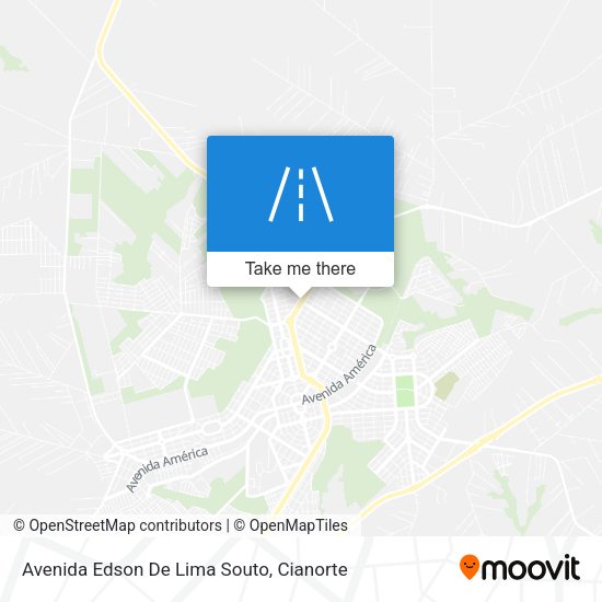 Avenida Edson De Lima Souto map