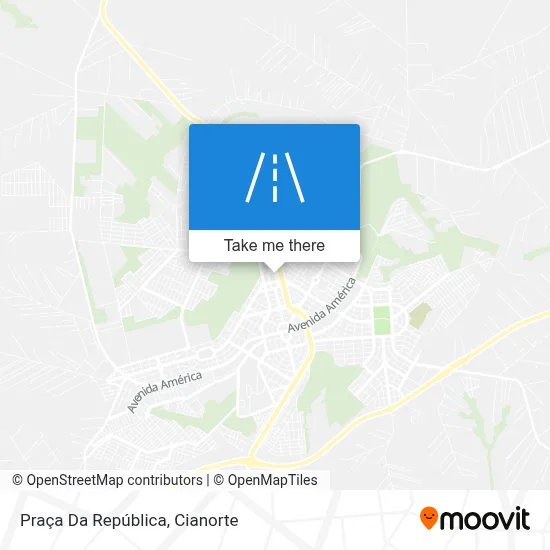 Praça Da República map