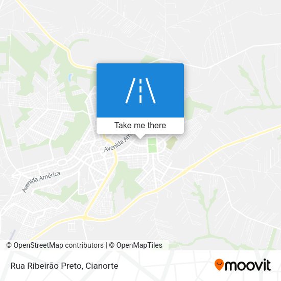 Rua Ribeirão Preto map
