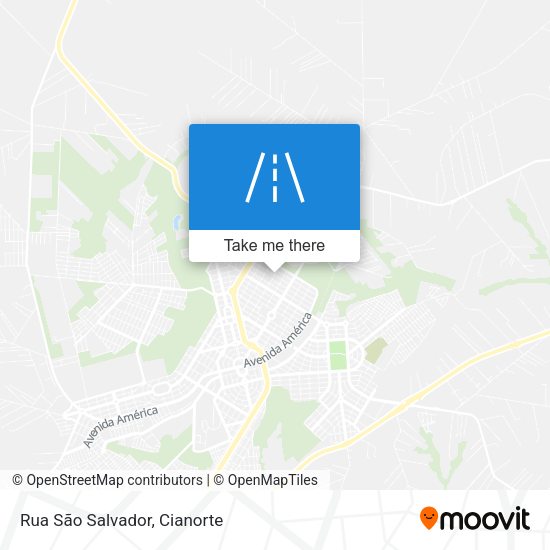 Rua São Salvador map