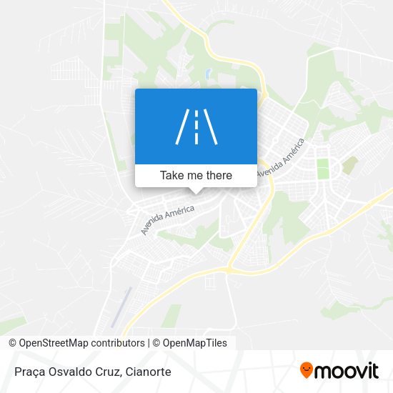 Praça Osvaldo Cruz map