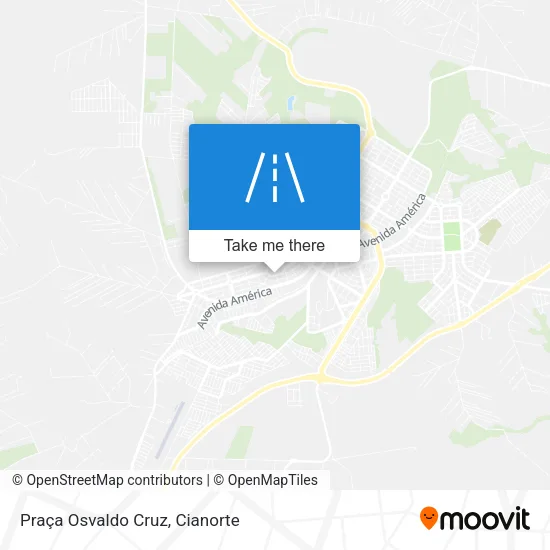 Praça Osvaldo Cruz map