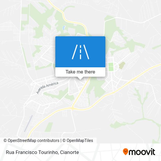 Rua Francisco Tourinho map