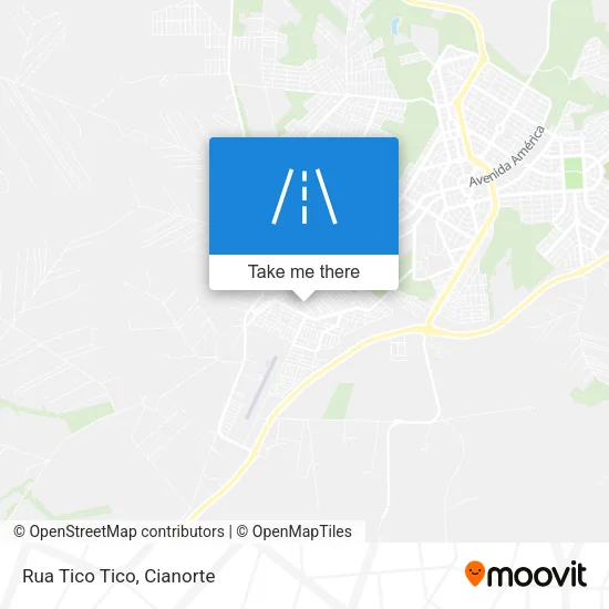 Rua Tico Tico map