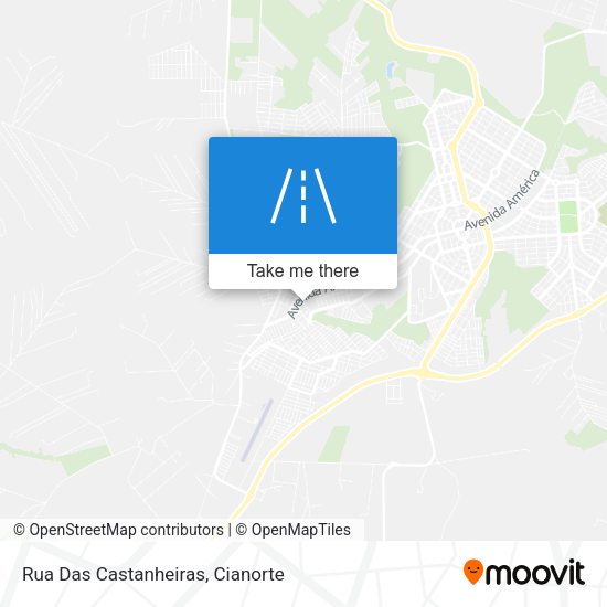 Rua Das Castanheiras map