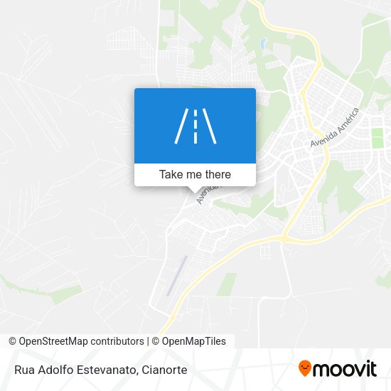 Rua Adolfo Estevanato map