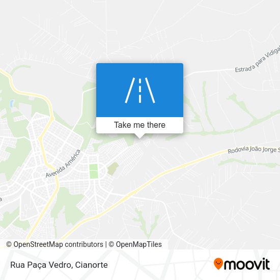 Rua Paça Vedro map