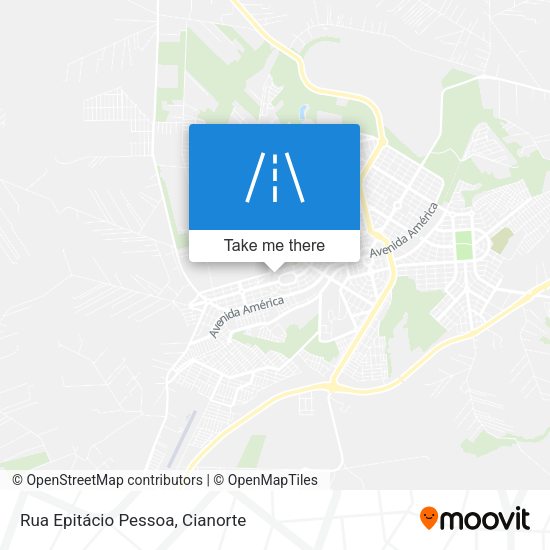 Rua Epitácio Pessoa map