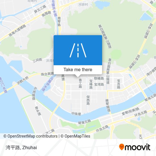 湾平路 map