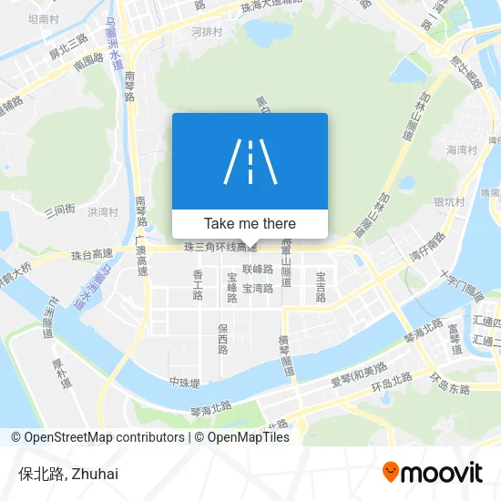 保北路 map