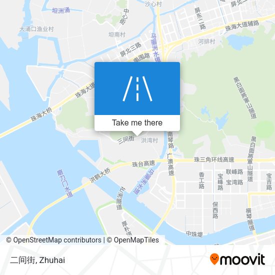 二间街 map