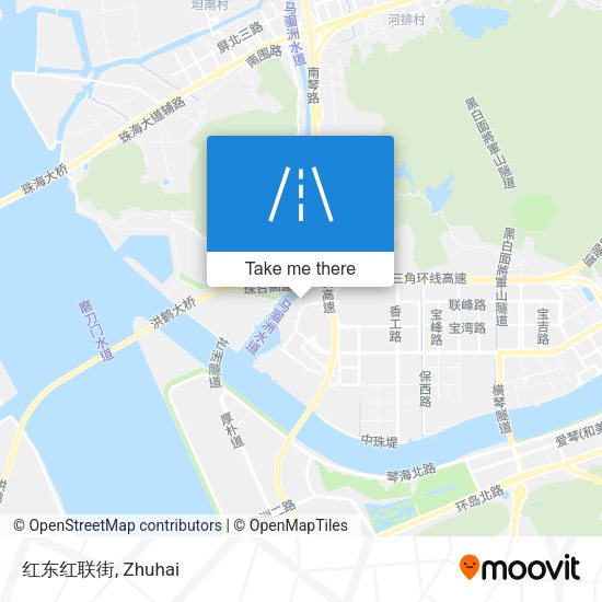 红东红联街 map