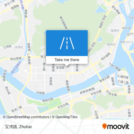宝湾路 map