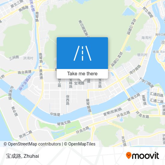 宝成路 map